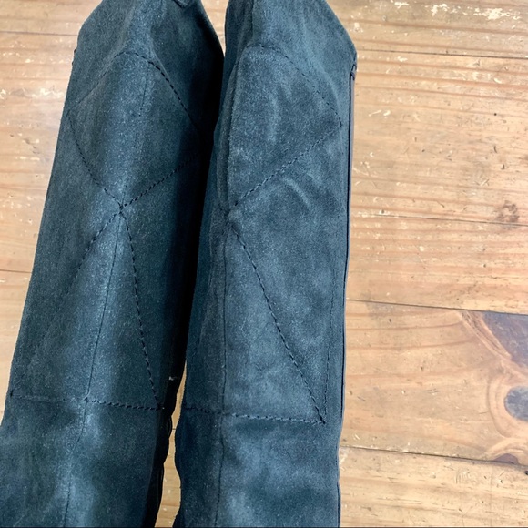 Anthropologie Terra Plana Two Tone Leather Boots 8.5 Retro Classic Academia - Picture 6 of 16